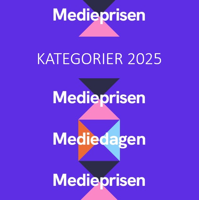 Dette er kategoriene: Medieprisen 2025